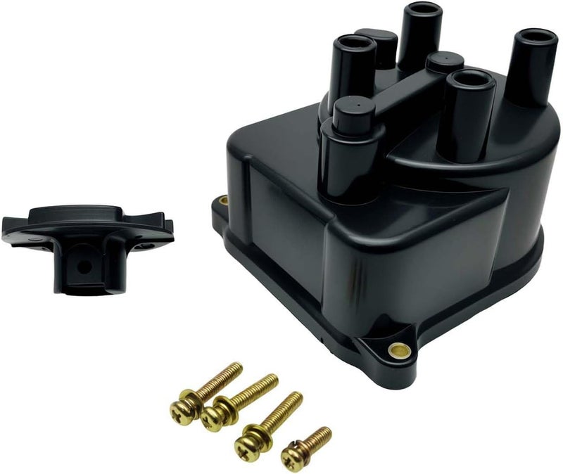 HYNYHT Ignition Distributor Cap and Rotor Kit Set 30102-P54-006 Compatible with 1998-2002 Accord 1992-2000 Civic 1994-1997 Civic del Sol 1997-2001 CR-V 1992-2001 Integra - Image 3